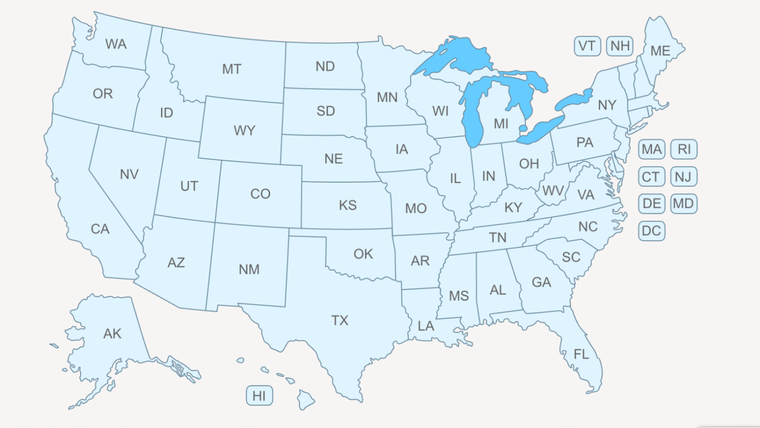 Partner Map State NCGE Partner Network – National Council for Geographic Education