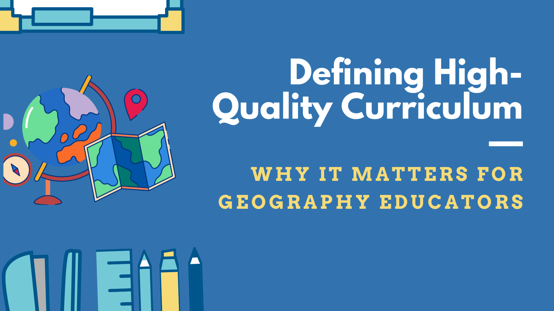 National Council for Geographic Education – Enhancing the status and ...